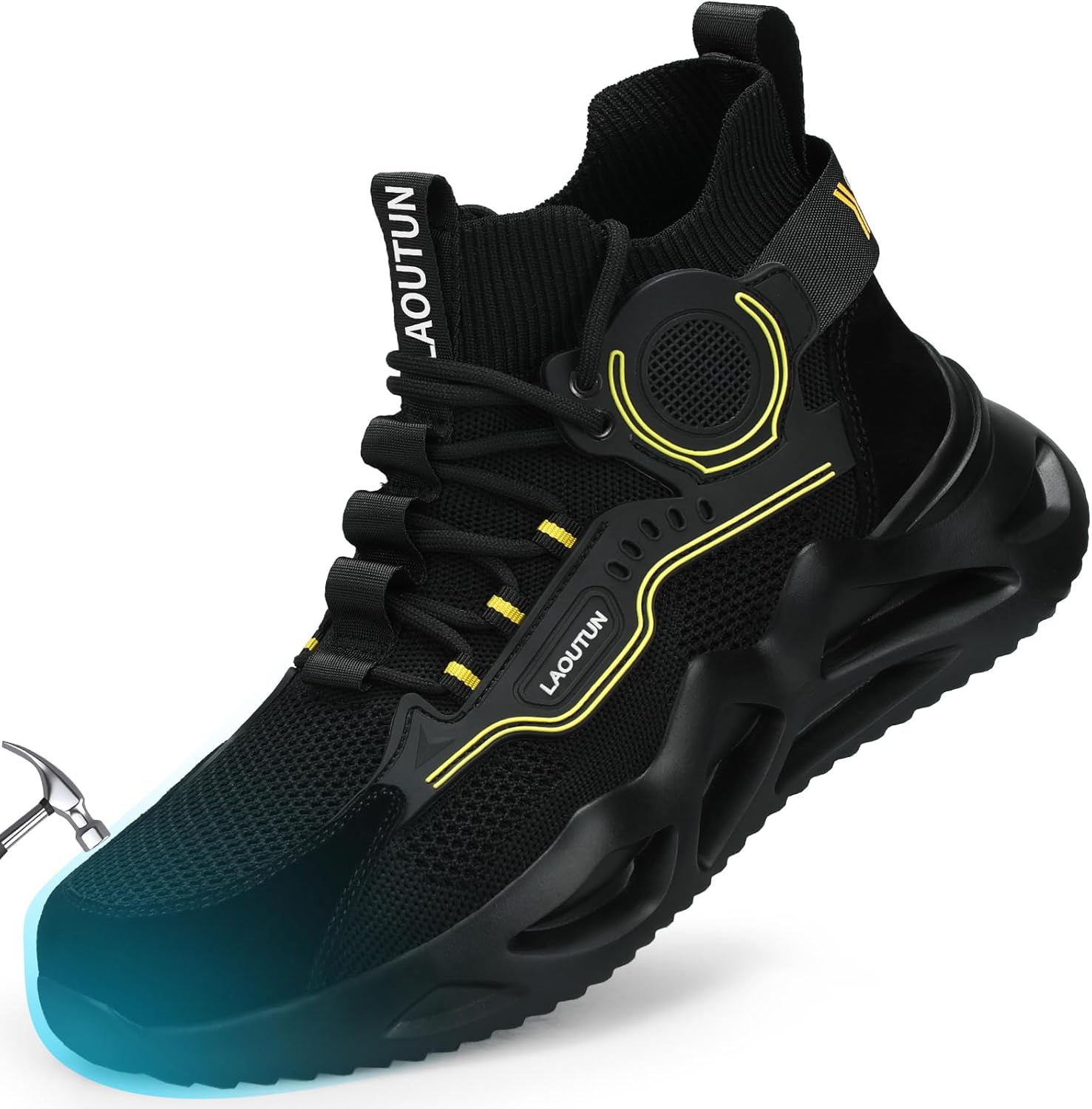 Steel Toe Shoes for Men Women Comfortable Lightweight Work Sneakers