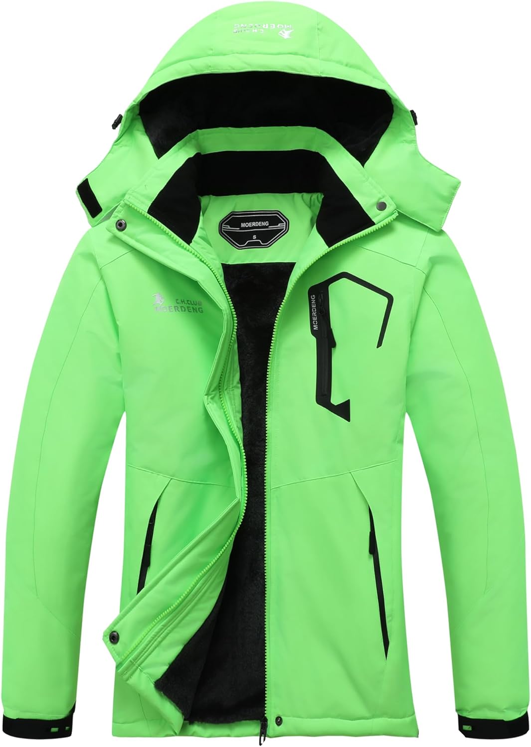 MOERDENG Women's Waterproof Ski Jacket - Stay Warm & Dry!