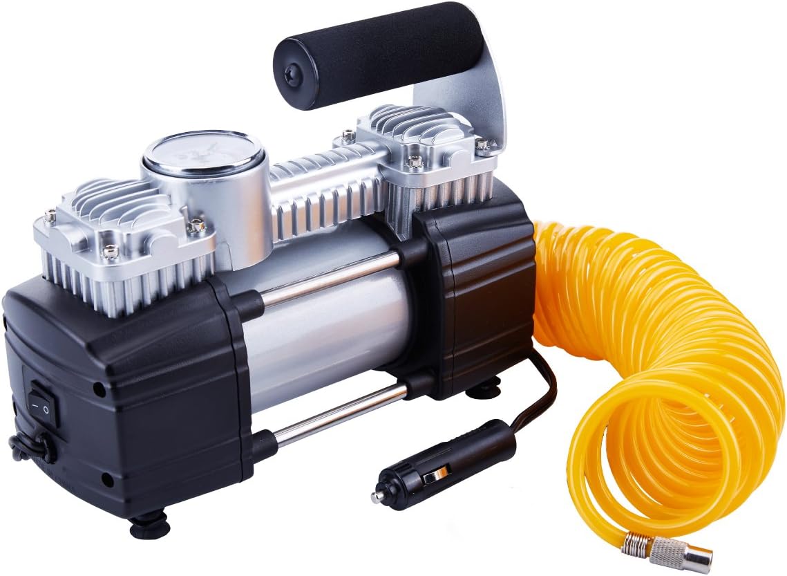 Portable Tire Inflator Pump - Reliable 150PSI Power