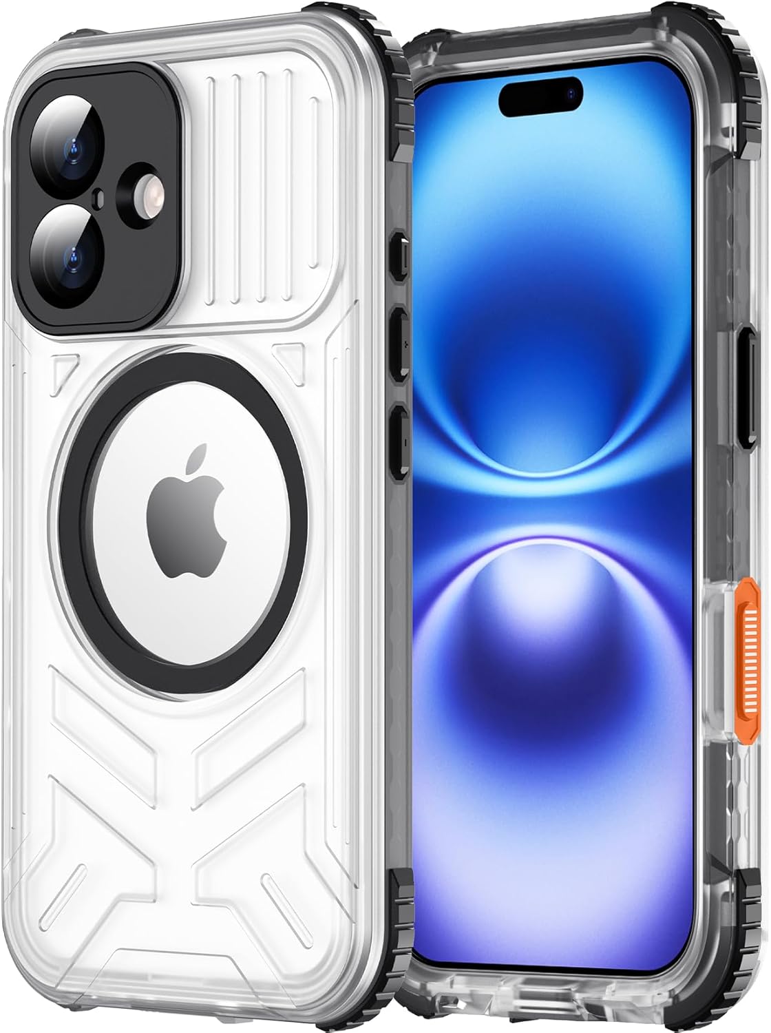 Red2Fire Waterproof iPhone 16 Case with Screen & Camera Protection