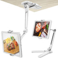 AboveTEK Under Cabinet iPad Mount - 3 in 1 Highflex 360 Wall Mount