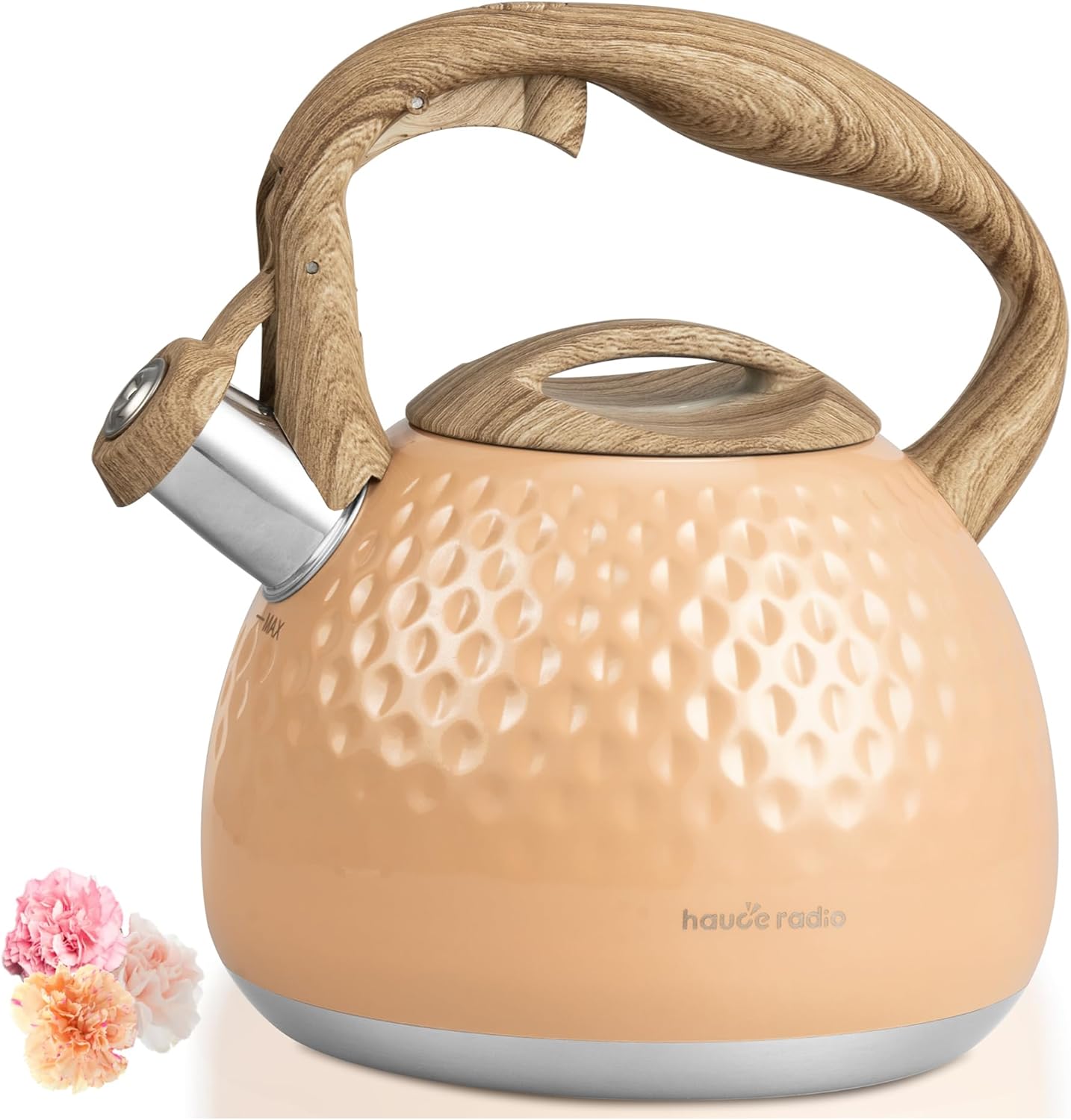 Stovetop Tea Kettle 2.5 Quart with Loud Whistle and Handle