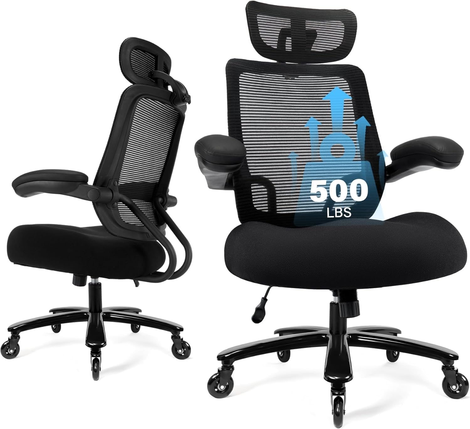 500lbs Big & Tall Office Chair - Ultimate Comfort & Support