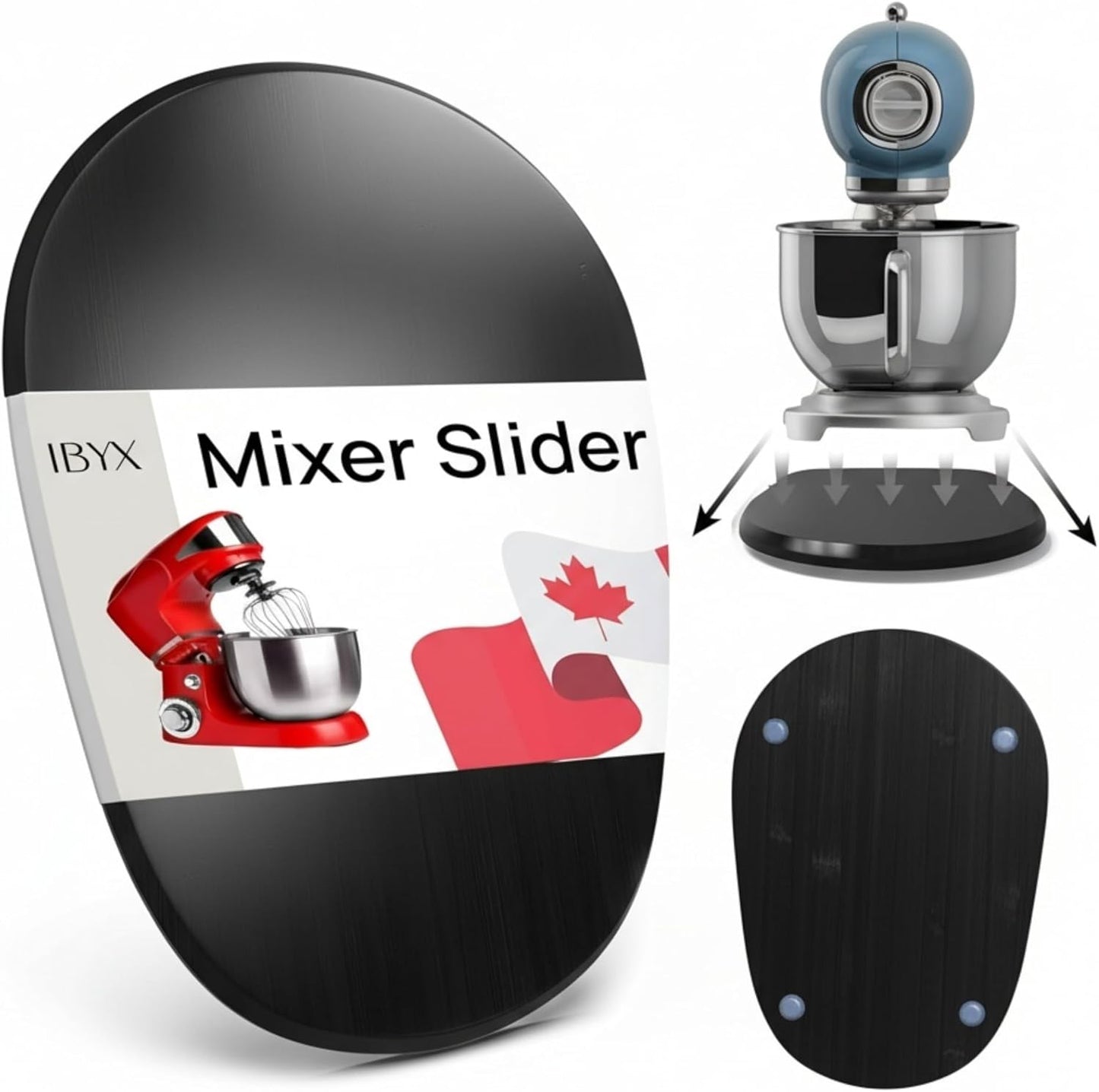 Ibyx Elegant Sliding Tray for KitchenAid Mixers and Appliances