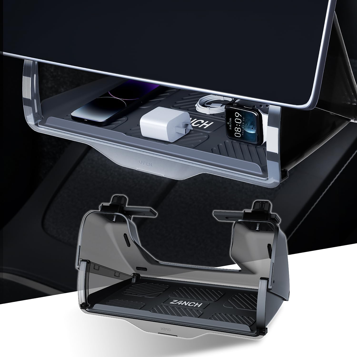 Zanch Tesla Model 3 Under Screen Storage for 2020-2025 Models