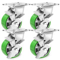 4 Inch Heavy Duty Industrial Grade Caster Set for Equipment
