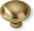 Khtumeware 10 Pack Large Cabinet Knobs 1-3/4 in - Heavy Duty Brass