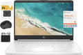 HP 14ft HD Ultralight Thin Laptop - Portable Student Workhorse