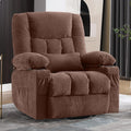 Massage Swivel Rocker Recliner Chair with Heat & USB - Ergonomic