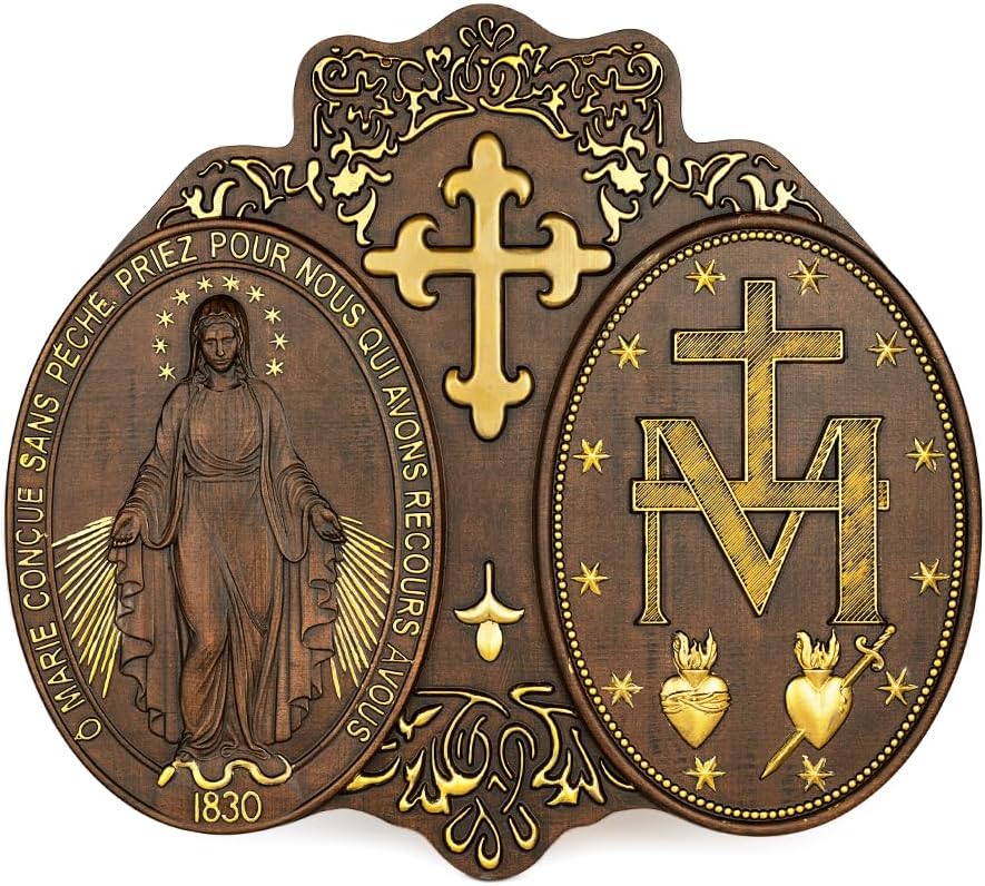 Handmade Virgin Mary Wall Decor for Exquisite Home Art