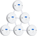 Smoke Carbon Monoxide Detector Interlinked Combination Alarm - 10 Year