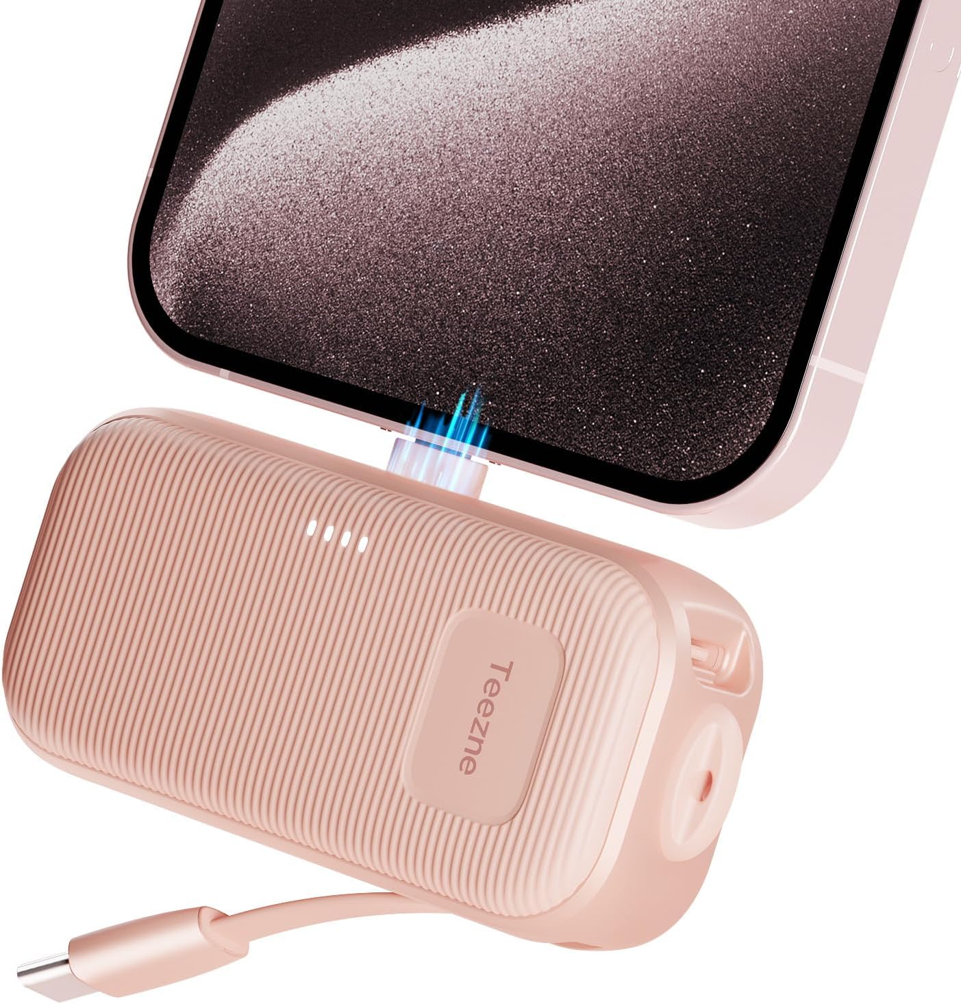 Ultra-Compact Power Bank for iPhone & Android - 4500mAh