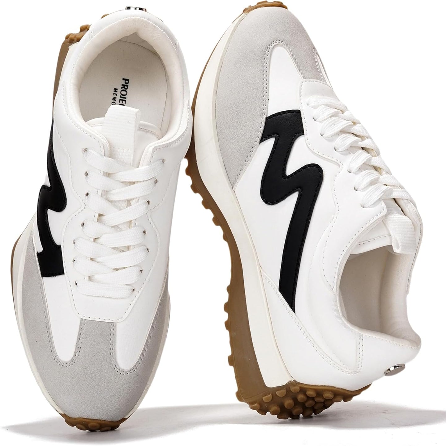 Trendy Sneakers for Women - Comfortable Lace-up Casual Shoes