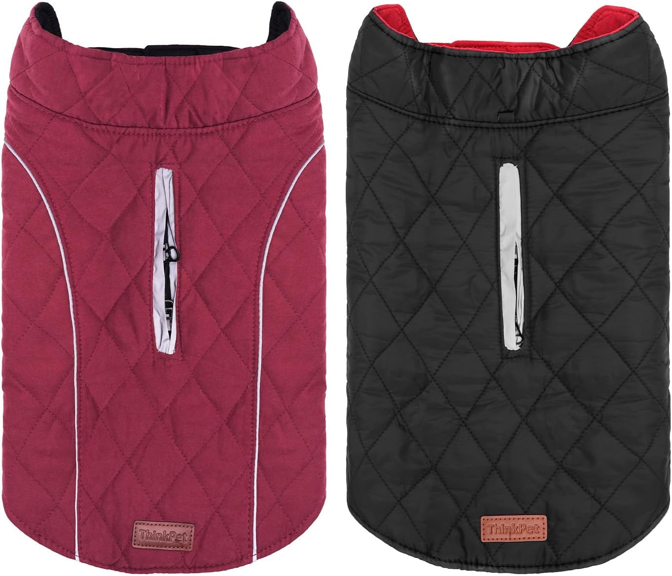 ThinkPet Dog Cold Weather Coats - Cozy Waterproof Jacket for Dogs