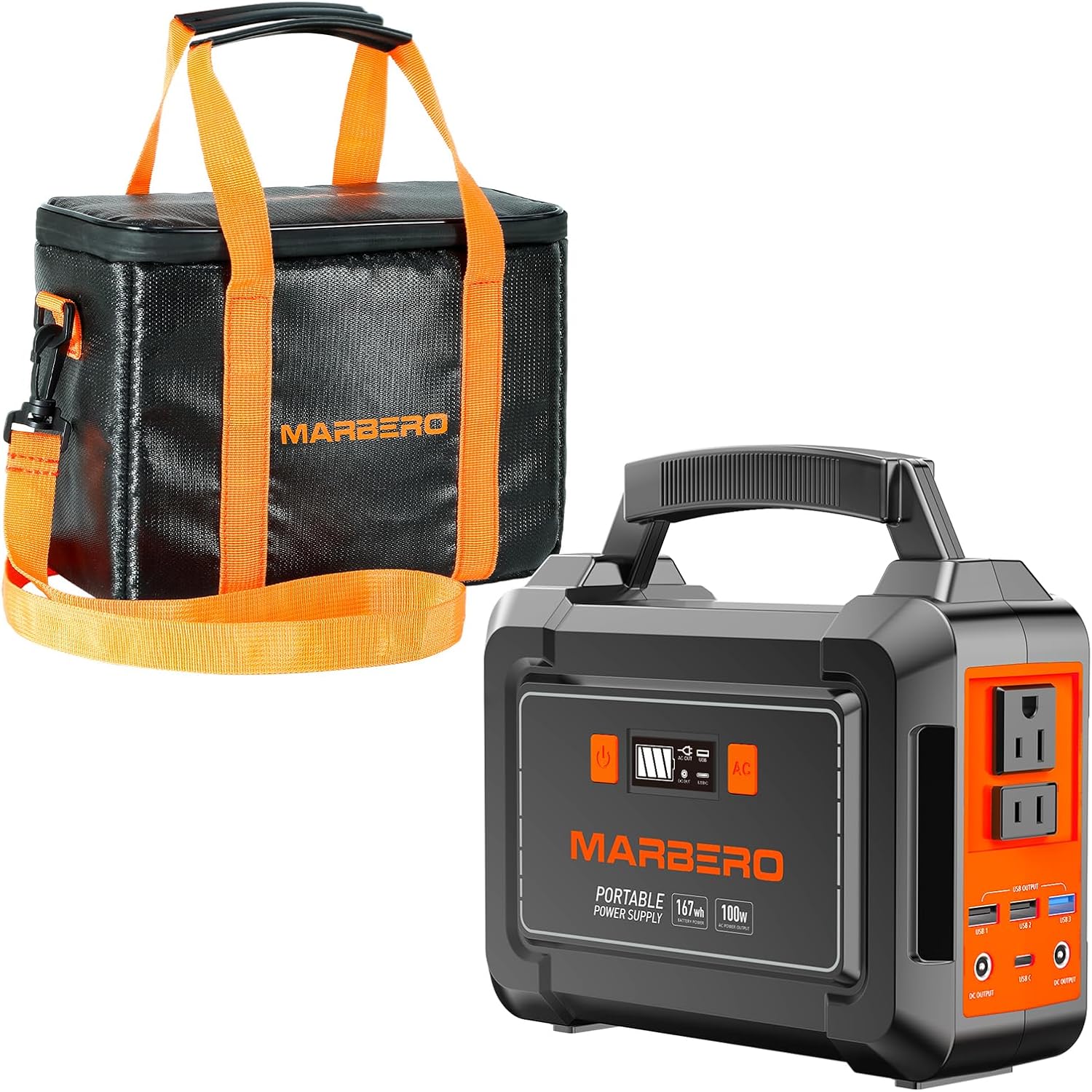 MARBERO 100W Portable Power Station: Ultimate Outdoor Power Solution