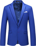 MOGU Men's Slim Fit Sport Coat Blazer Casual Formal Suit Jacket
