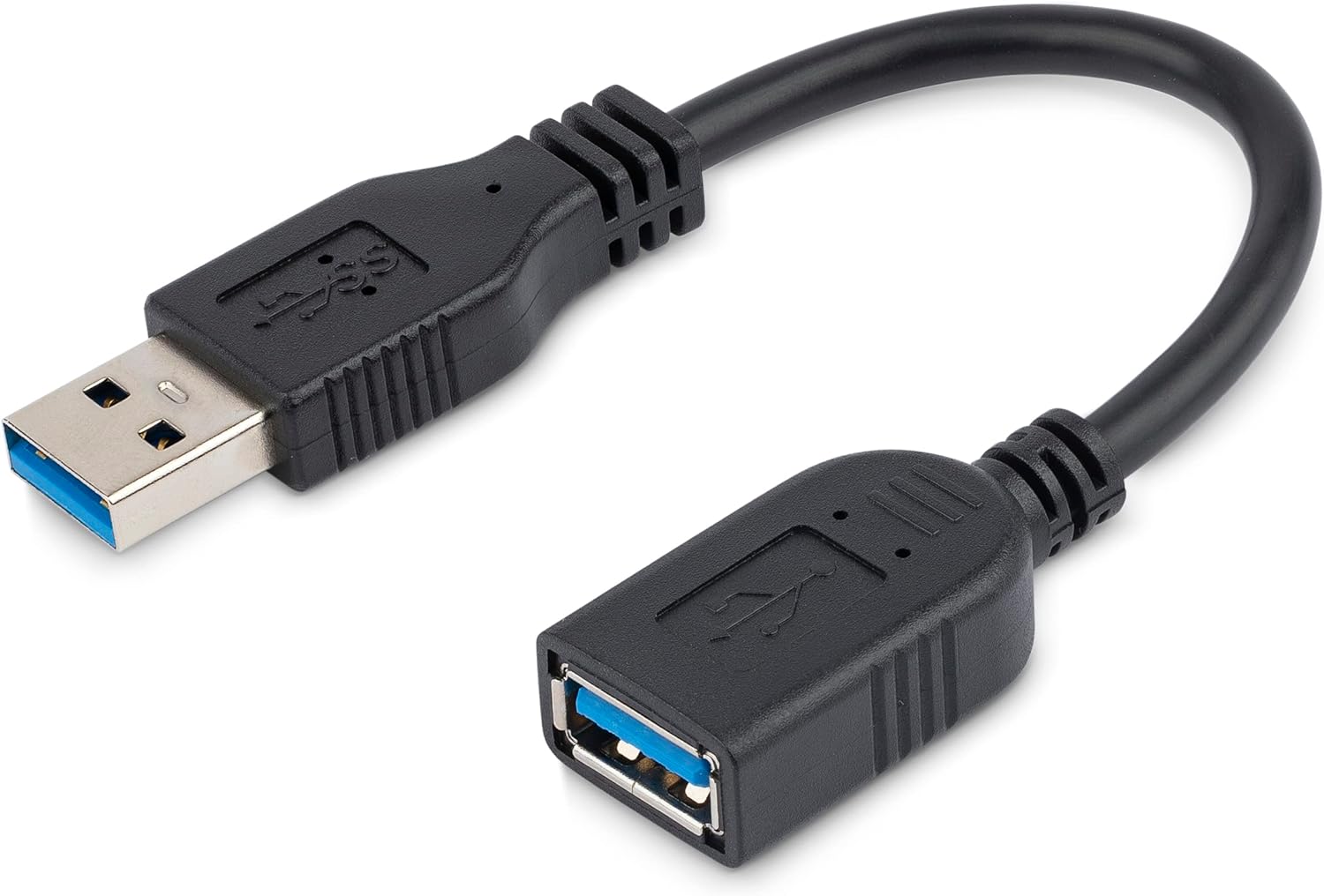 USB 3.0 Extension Cable - Port Saver - Black