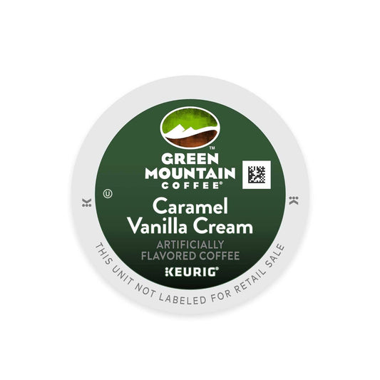 Enjoy Sweet & Smooth Coffee - Green Mountain Caramel Vanilla K-Cup Pack