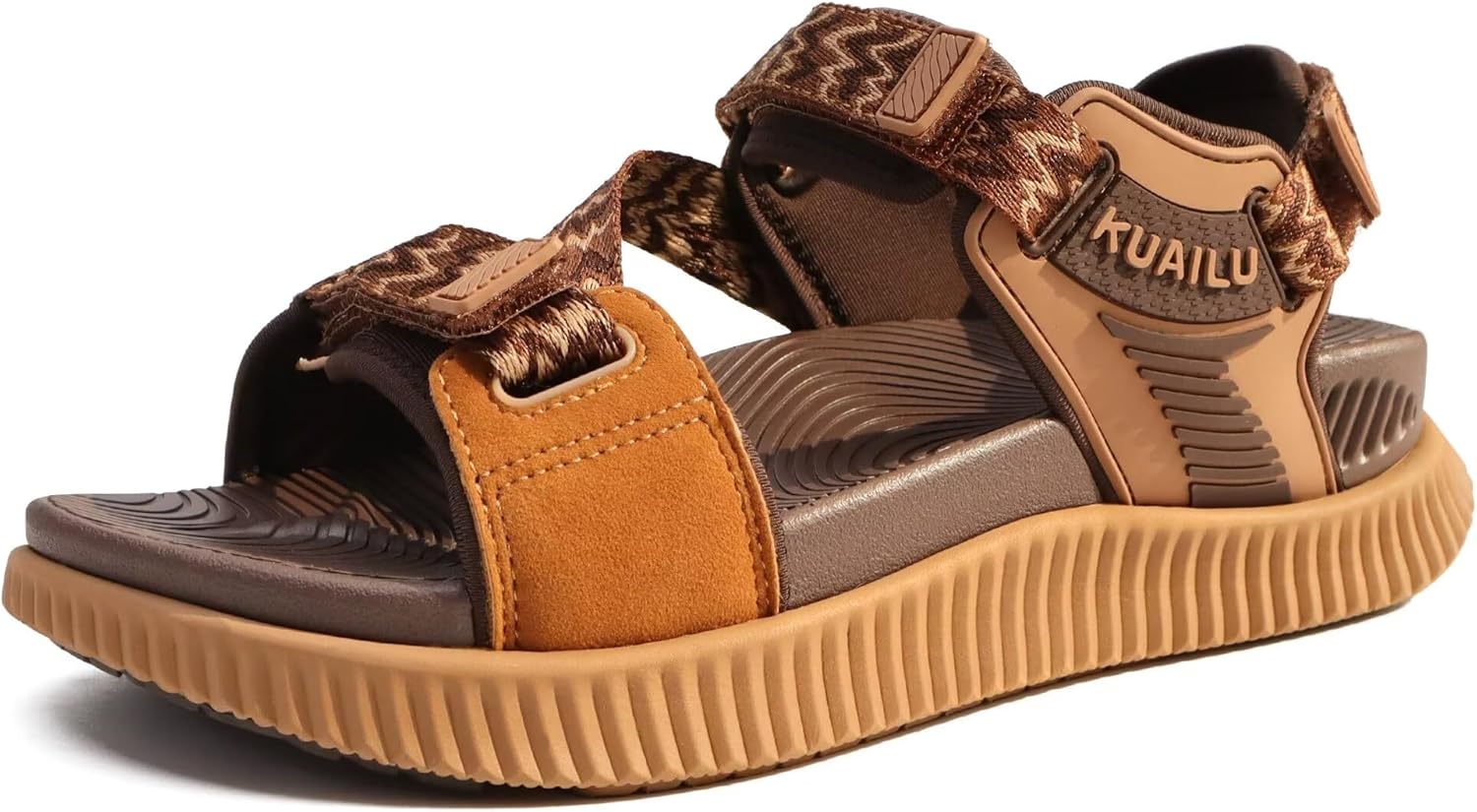 KuaiLu Womens Orthopedic Walking Sandals for Outdoor Adventures