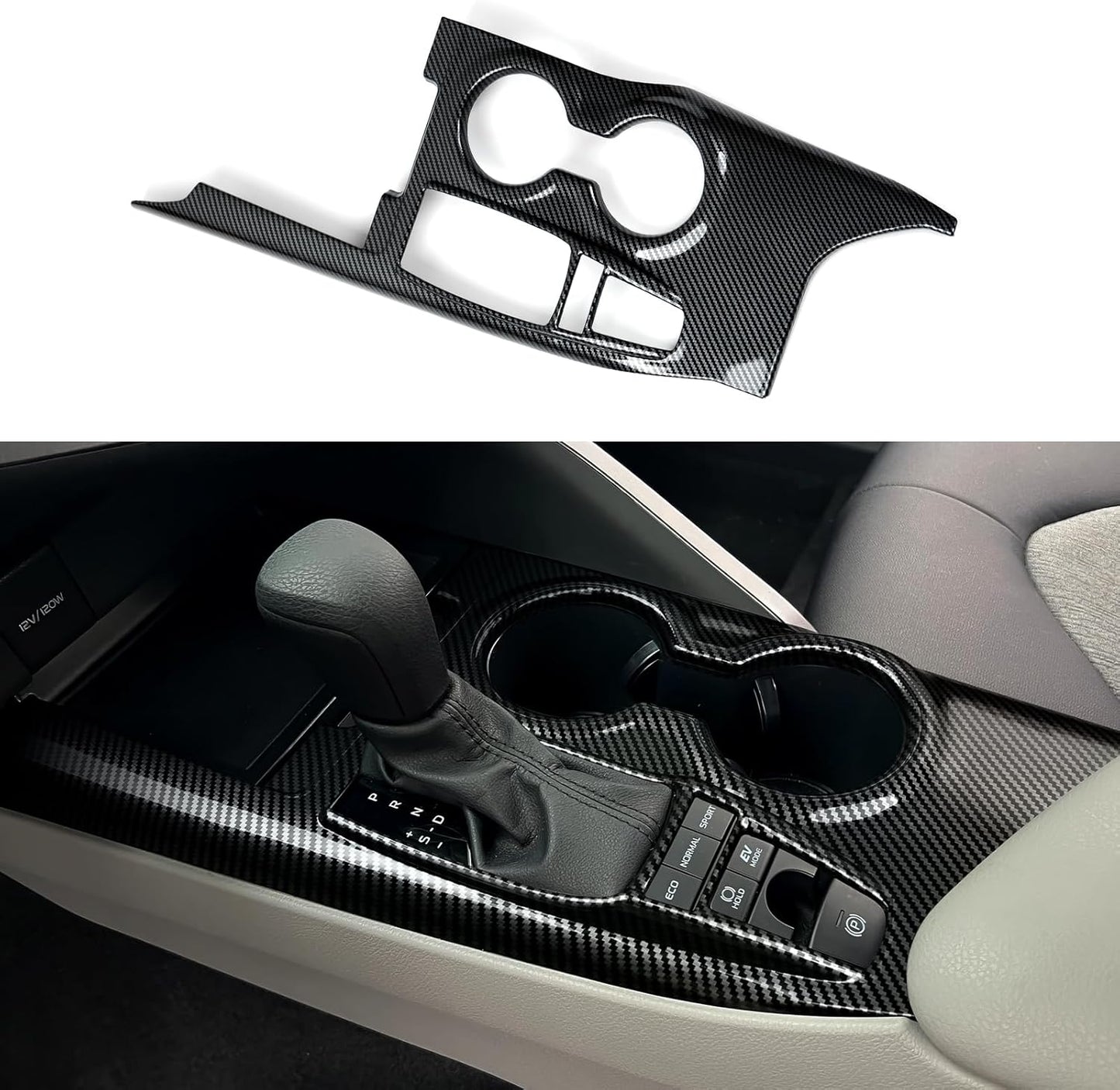 Car Trim Gear Shift Panel Frame Cover for Toyota Camry 2018-2024