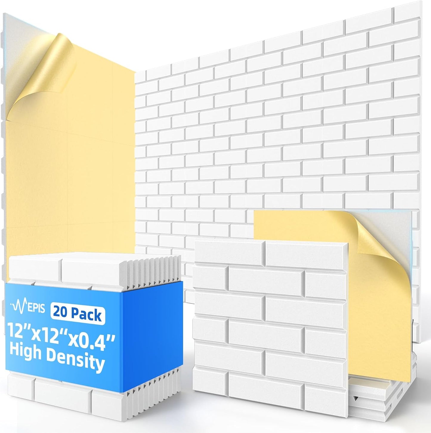 20 Pack Acoustic Panels for Effective Noise Reduction and Style