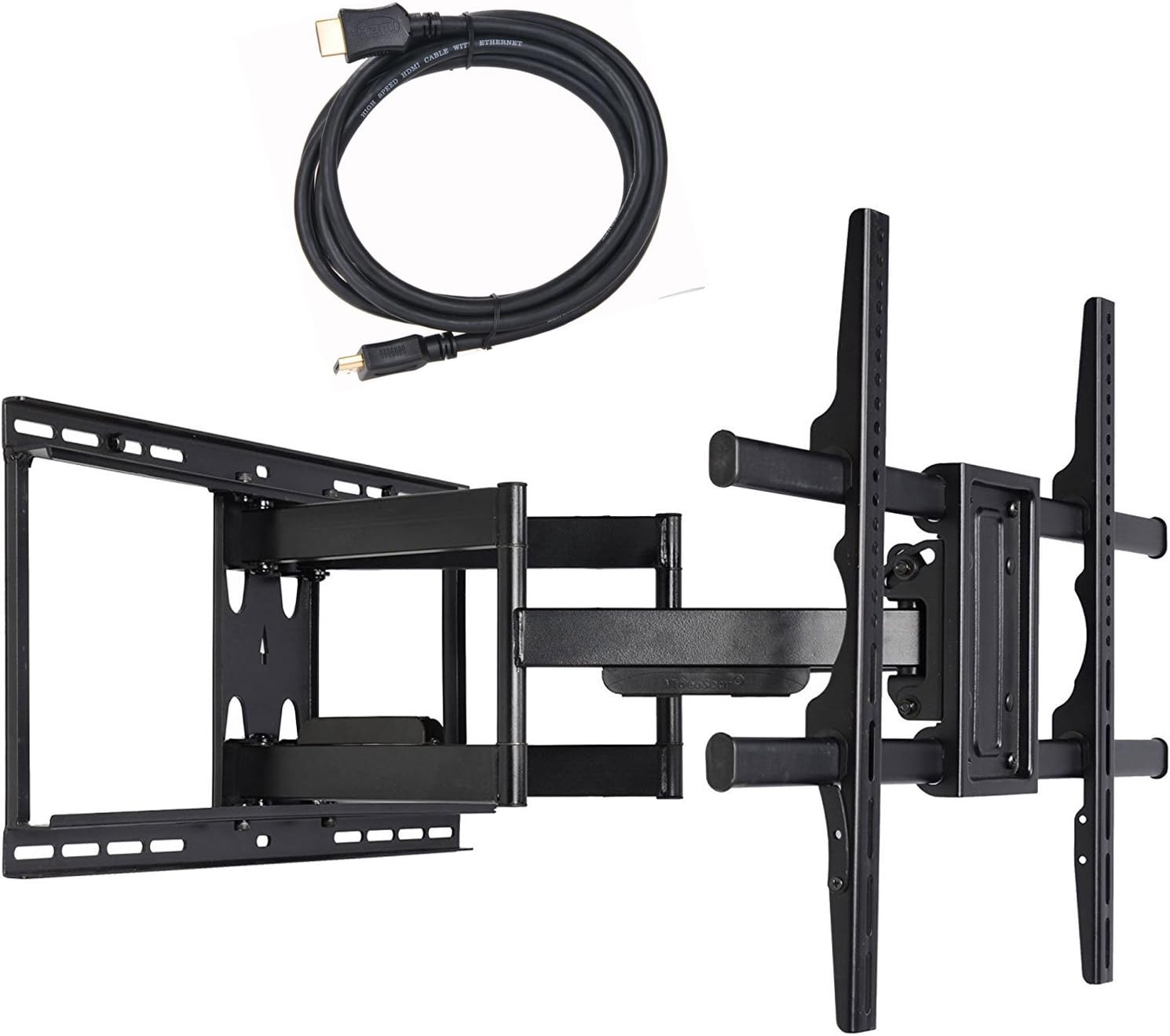 VideoSecu Full Motion Swivel TV Wall Mount for 75 in TVs