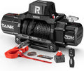 RUGCEL WINCH 20000lb Waterproof Electric Synthetic Rope Winch - Heavy