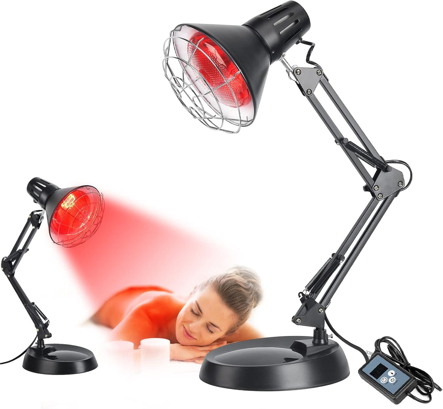 Okyna Infrared Heat Lamp Set - Pain Relief Power