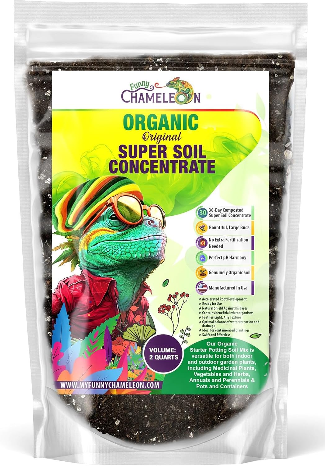Organic Original Super Soil Concentrate for Thriving Plants
