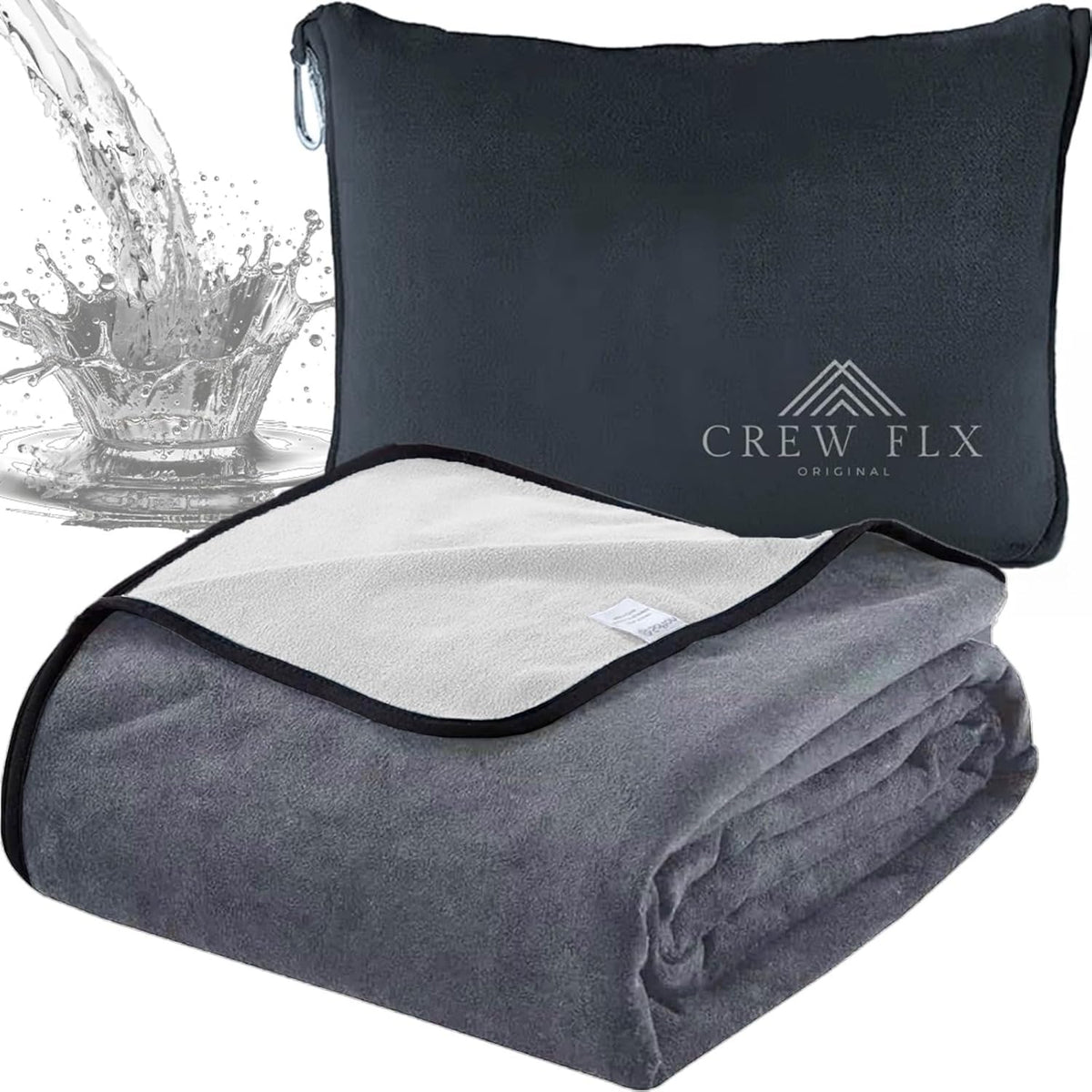Waterproof Blanket for Bed - Reversible Flannel Love Blanket