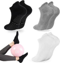 Grip Pilates Socks Non Slip Athletic Yoga Socks for Women - Stable