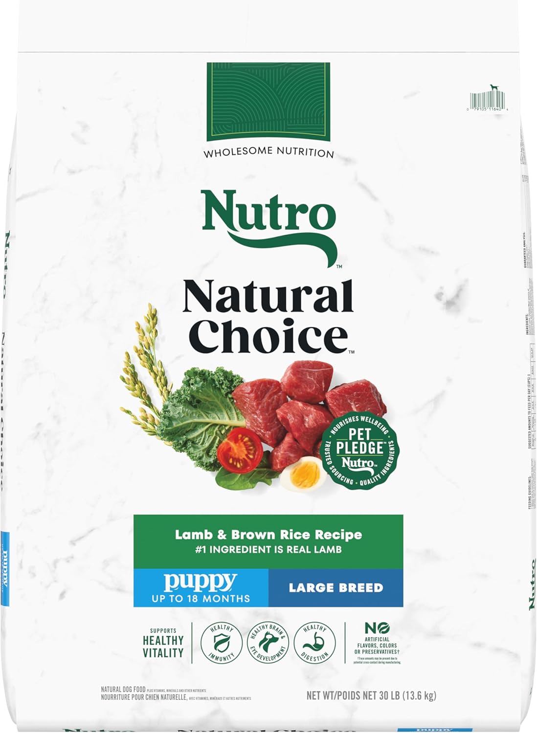 Nutro Natural Choice Large Breed Puppy Food with Real Lamb