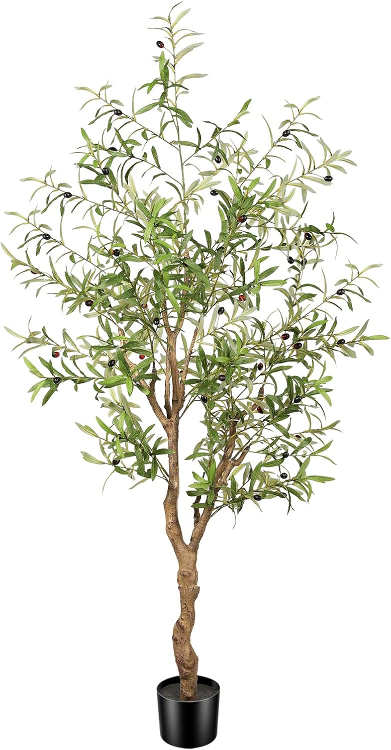 Artificial Olive Tree 6ft Tall for Home and Office Decor