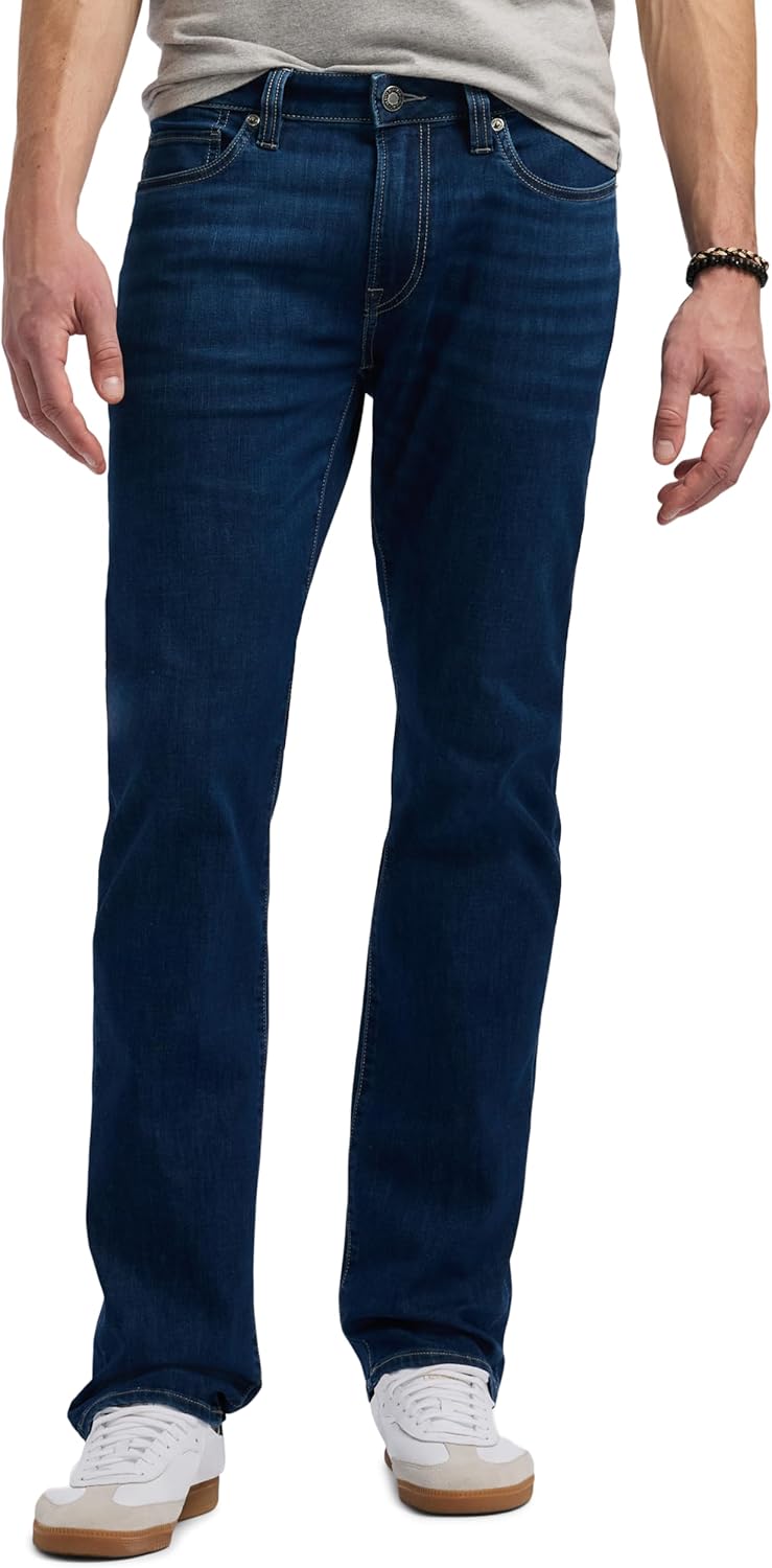 Buffalo David Bitton Men's Straight Six Jeans for Everyday Style