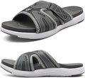 Mens Sport Recovery Slides for Men - Orthotic Cushioned Sandals