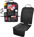 Backseat Car Organizer Kick Mat + Seat Protector - Full Interior