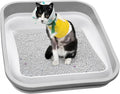 Senior Cat Litter Box Walk-In Low Entry - Easy Access for Frail Cats