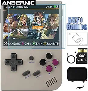 RG35XX Linux Handheld Game Console with 6900 Preloaded Games