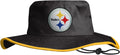 FOCO NFL Team Logo Outdoor Sun Bucket Boonie Hat - Breathable Shade