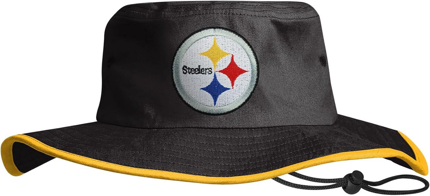 FOCO Unisex NFL Team Logo Sport Outdoor Sun Bucket Boonie Hat