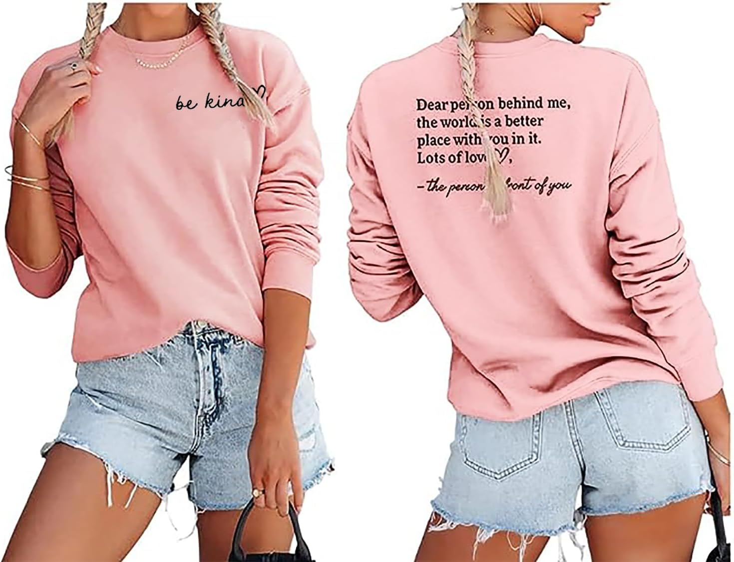 BE KIND Lightweight Sweatshirt