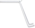Double Bay Window Lockseam Curtain Rod - Adjustable Double Rod