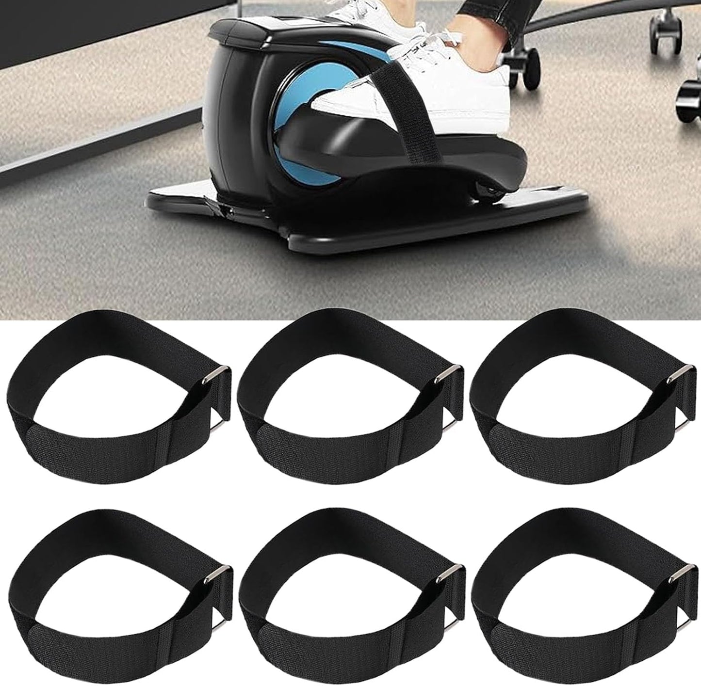 Enhance Stability with Elliptical Foot Straps