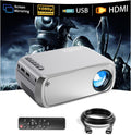 Small Outdoor Movie Projector - Compact Mini Projector for Home