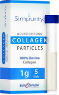 Powdered Collagen Wound Dressing 1g Vials, 5 Pack - Healing Aid