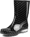 Stylish Waterproof Women's Rain Boots for Gardening and Outdoors