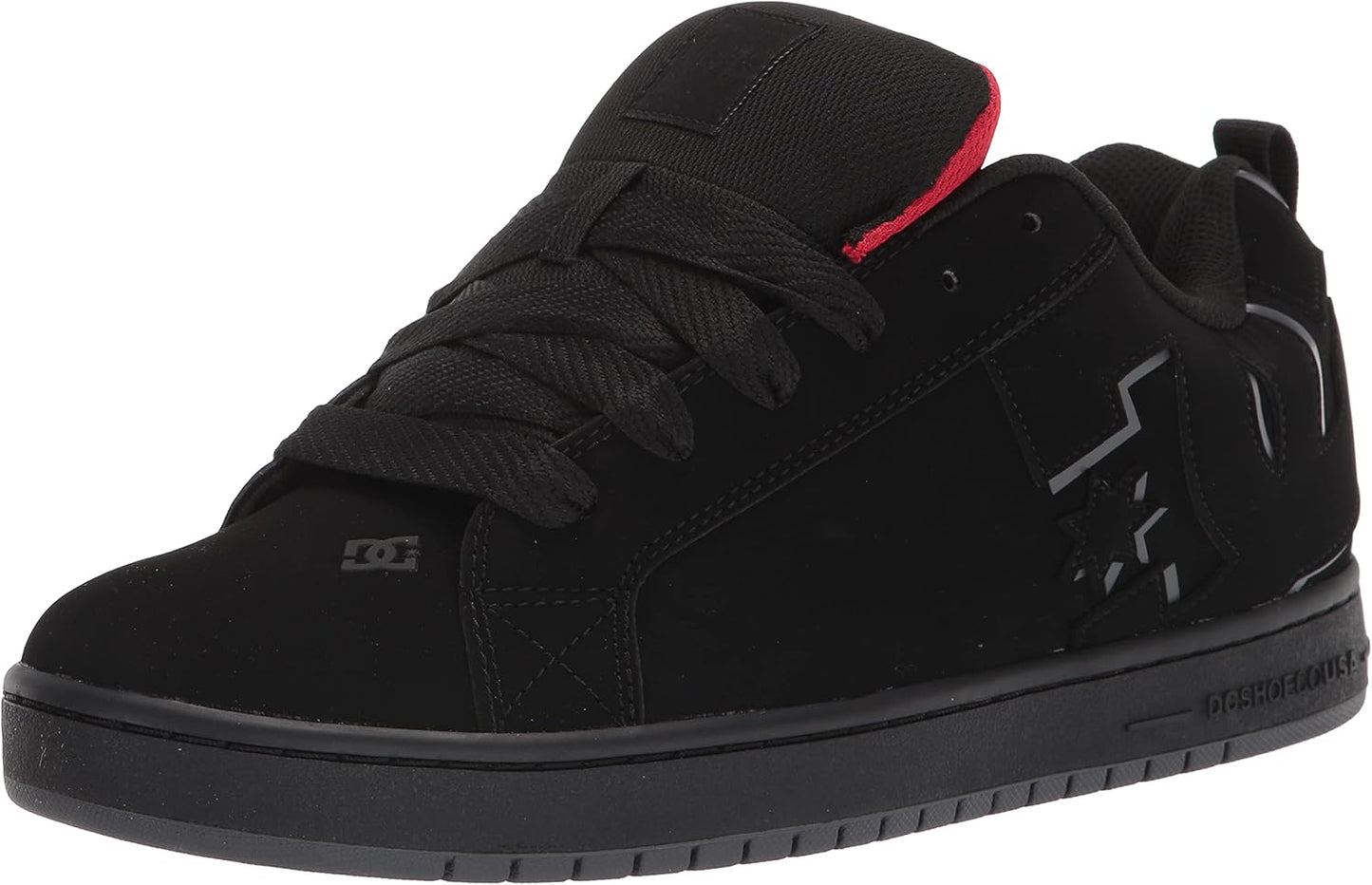 DC Mens Court Graffik Casual Low Top Skate Shoe for Comfort