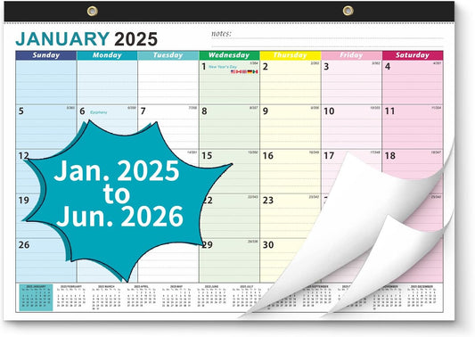 2025-2026 Desk Calendar for Home & Office