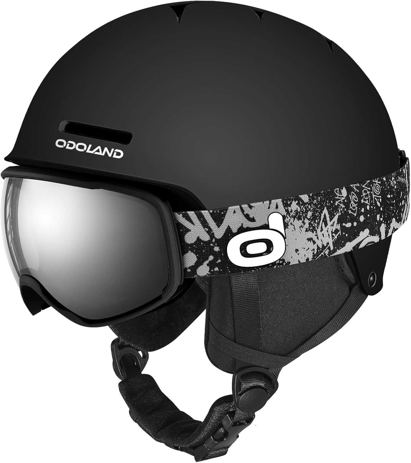 Odoland Kids Ski Helmet with Goggles | Safety & Style!