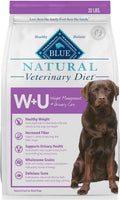 Blue Buffalo W+U Weight Management Dog Food 22-lb Bag - Vet Formula